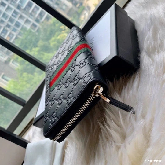 Hyperpeter WALLET AROUND LEATHER ZIP GUCCI 0801